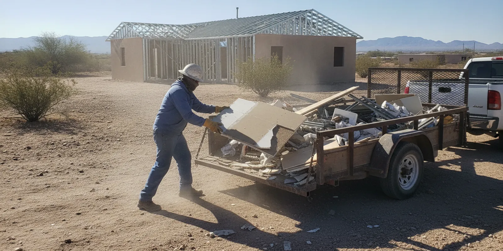 Construction Debris service in Horizon City TX